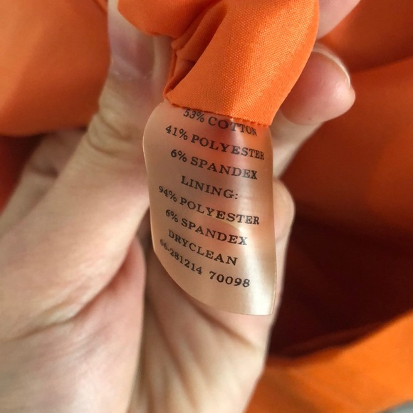 Ann Taylor Tangerine Skirt - Picture 5 of 6